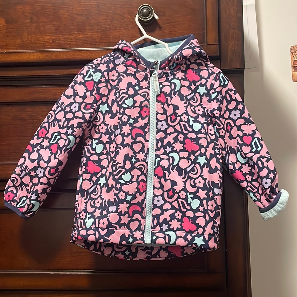cat & jack 3T rain jacket🦄